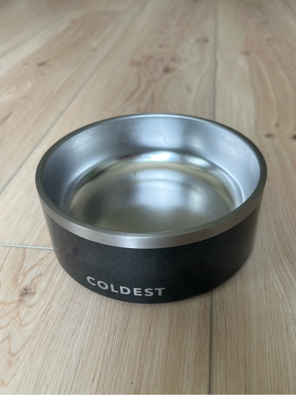 Coldest Dog Water Bowl Anti Rust Metal & Non Slip Dog Bowls 64oz Water Bowl Pet